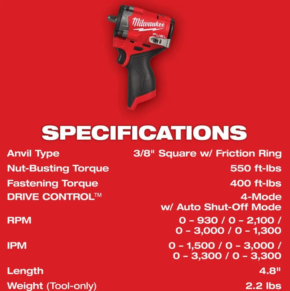 M12 FUEL™ 3-Tool Combo Kit