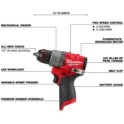 M12 FUEL™ 3-Tool Combo Kit
