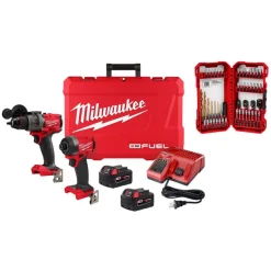 M18 FUEL™ 2-Tool Combo Kit, 1/2" Hammer Drill/Driver & 1/4" Hex Impact Driver