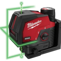 M12™ Green Cross Line & Plumb Points Laser Kit