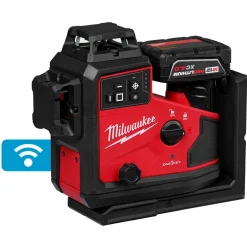 M12™ Green 360° 3-Plane Laser with Automatic Alignment & Receiver