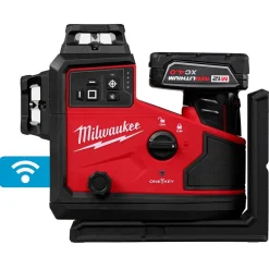 M12™ Green 360° 3-Plane Laser with Automatic Alignment & Receiver