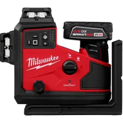 M12™ Green 360° 3-Plane Laser with Automatic Alignment & Receiver