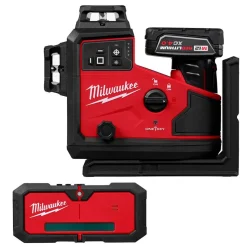 M12™ Green 360° 3-Plane Laser with Automatic Alignment & Receiver