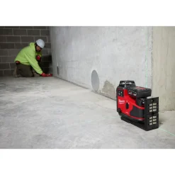 M12™ Green 360° 3-Plane Laser with Automatic Alignment & Receiver