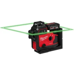 M12™ Green 360° 3-Plane Laser with Automatic Alignment & Receiver