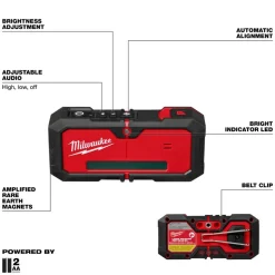 M12™ Green 360° 3-Plane Laser with Automatic Alignment & Receiver