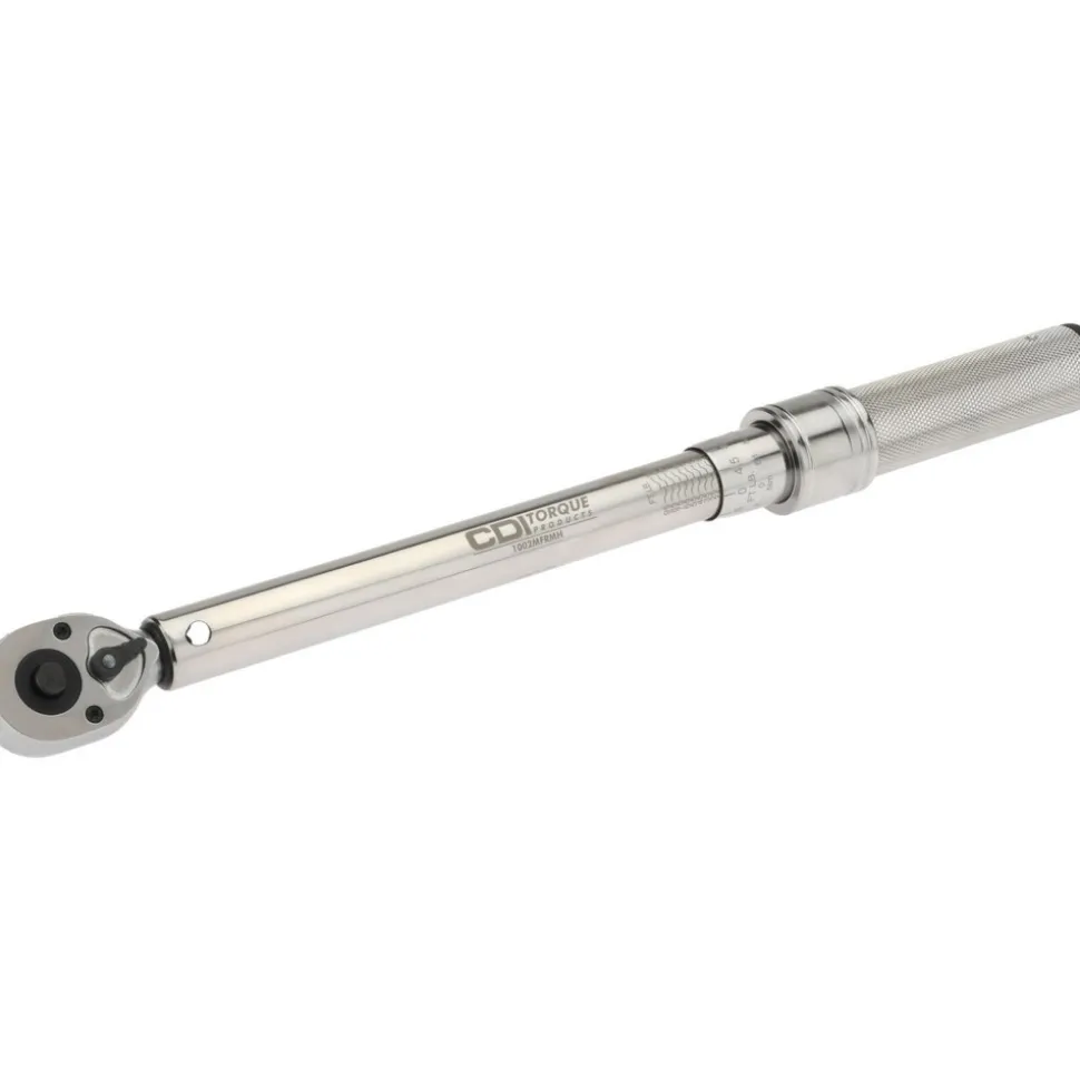 Micrometer Torque Wrench: 3/8 in Drive