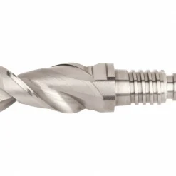 3/4" Mill Dia, 1-1/8" LOC, 66.8mm OAL, 2 Flute Square End Mill Head