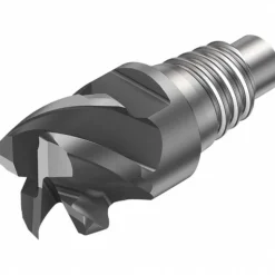 1/2" Mill Dia, 0.2756" LOC, 0.2756" OAL, 4 Flute Square End Mill Head