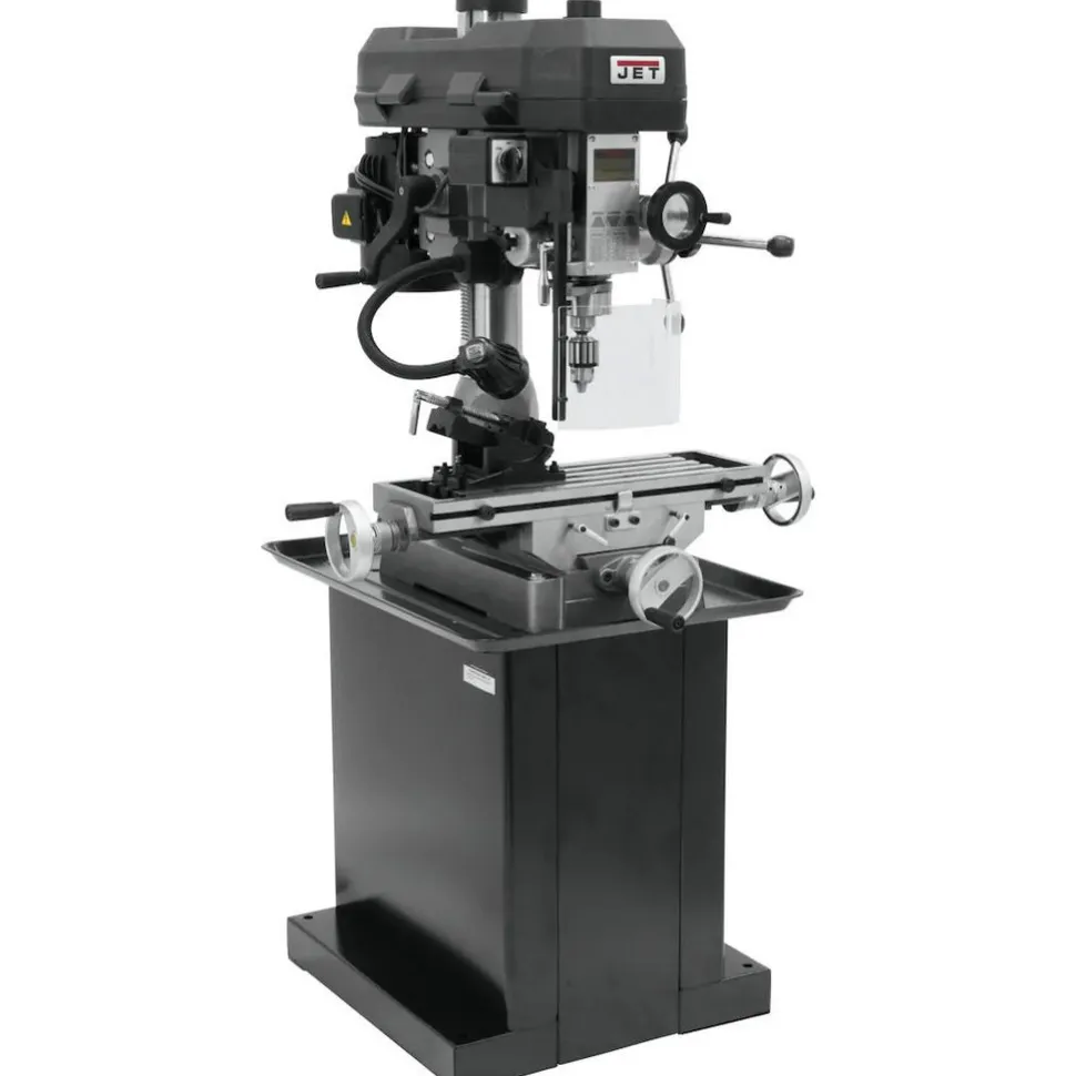 Mill Drill Machine: 14" x 5-1/2" Travel