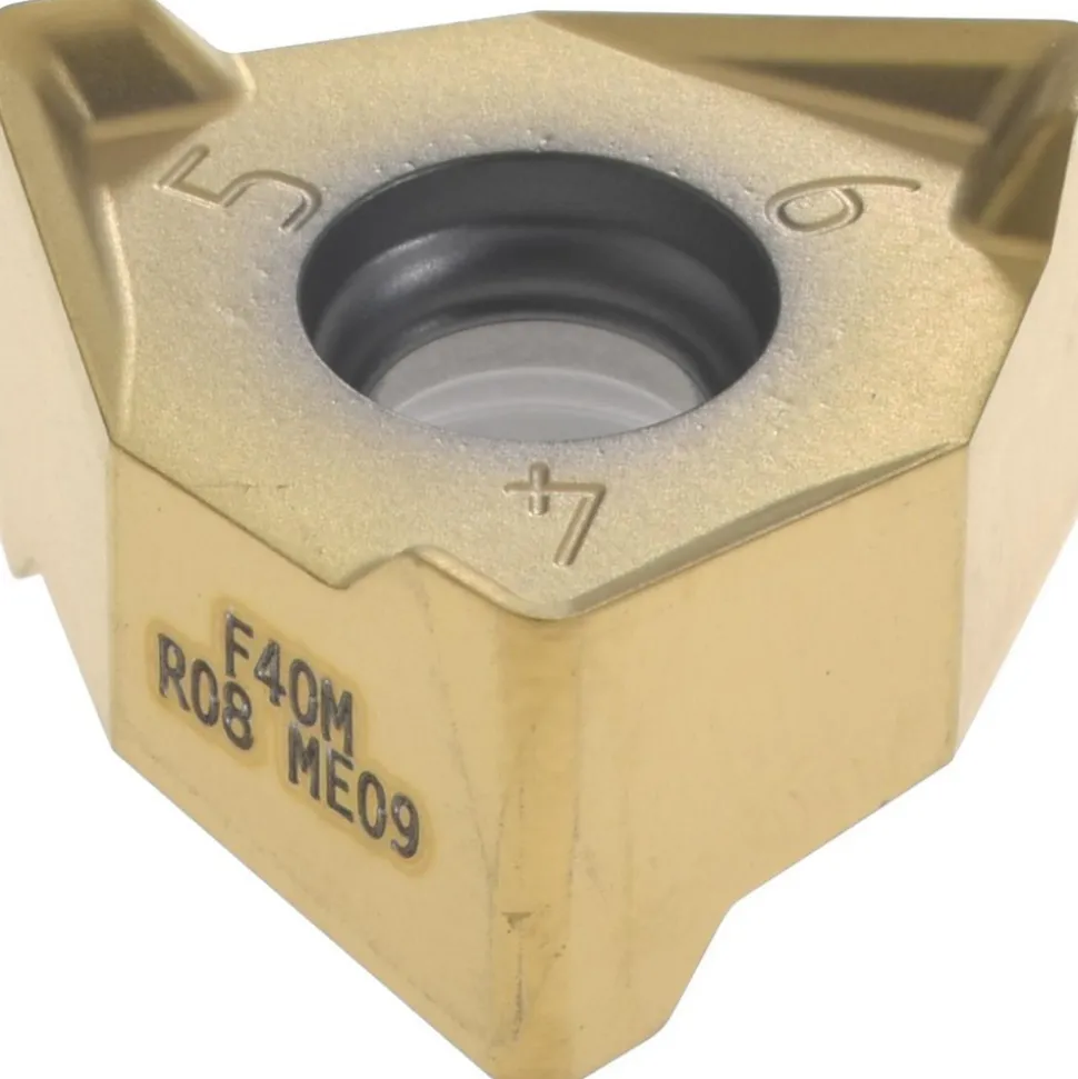 Milling Inserts: Insert Style: XNEX; Insert Size: 08; Insert Material: Solid Carbide; Insert Shape: Trigon