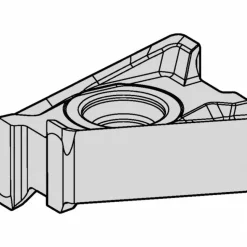 Milling Inserts: Insert Style: LNPU; Insert Size: 5; Insert Material: Solid Carbide; Insert Shape: Rectangle