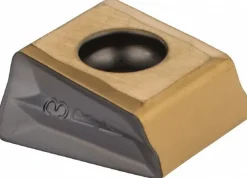 Milling Inserts: Insert Style: LNMT; Insert Size: 13; Insert Material: Solid Carbide; Insert Shape: Butterfly