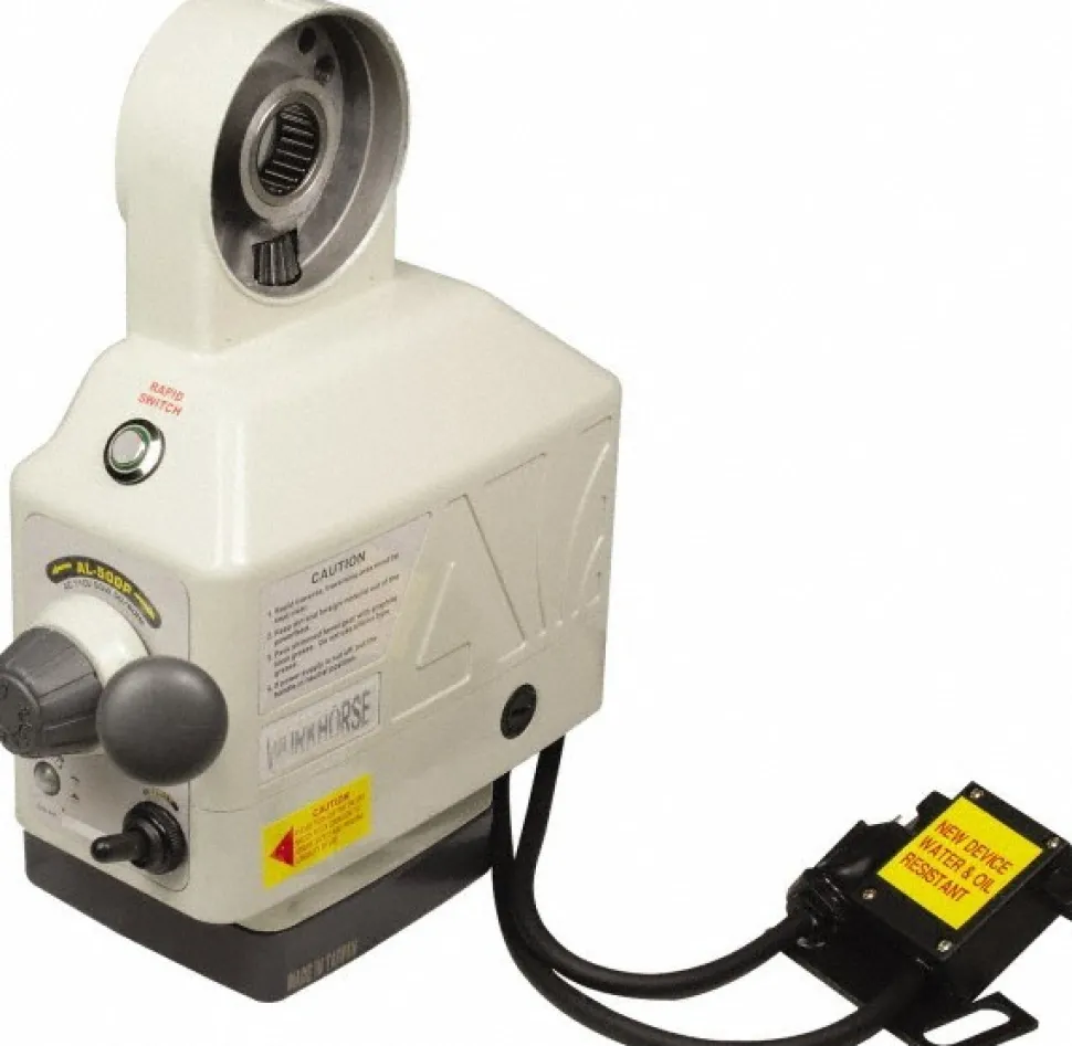 Milling Machine Power Feed: 780 in/lb Max Continuous Torque Max Peak Torque, 780 in/lb Max Continuous Torque, Y-Axis Cross Feed