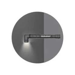 Mini Flashlight: White LED Bulb