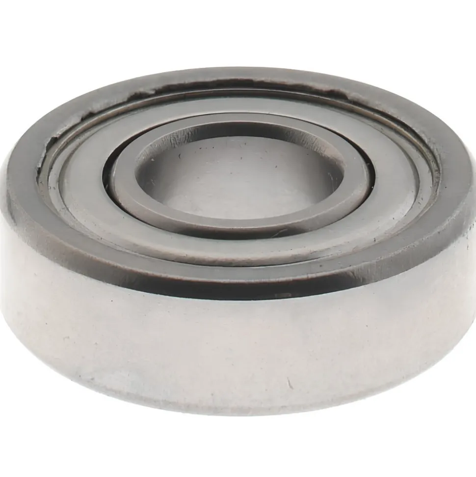 Miniature Ball Bearing: 0.25" Bore Dia, 0.625" OD, 0.196" OAW