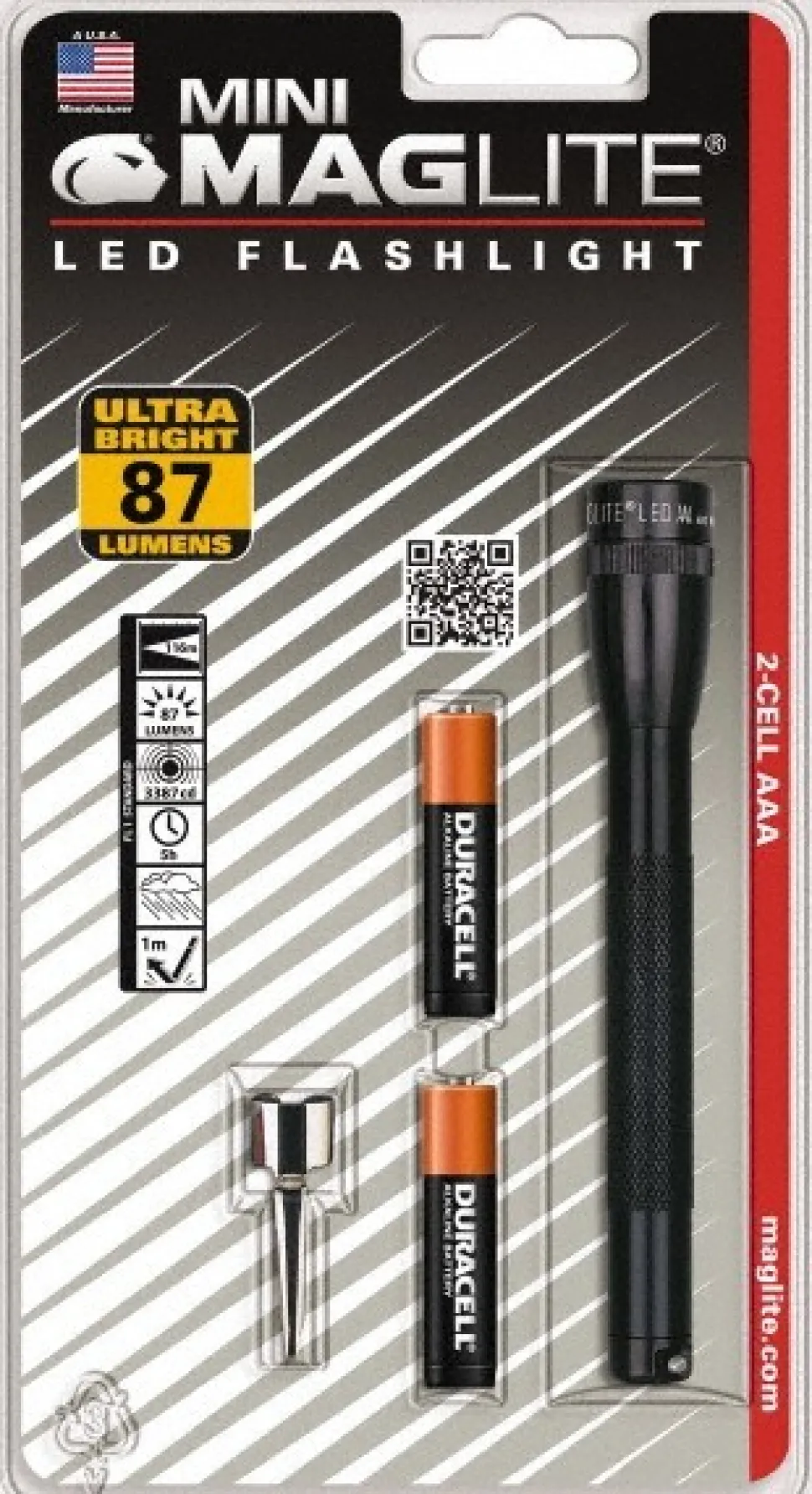 Mini Flashlight: Clear LED Bulb