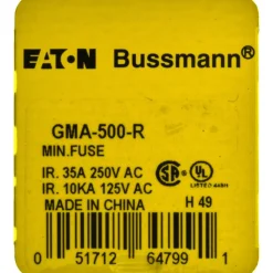 Mini Fuse: Fast-Acting, 0.5000 A