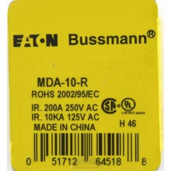Mini Fuse: Time Delay, 250.00 V, 10.0000 A