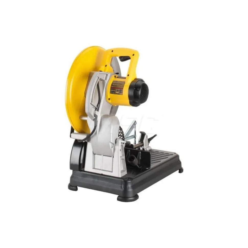 Miter Electric Chop & Cut-Off Saw: 14" Blade Dia, 1" Arbor Hole, 4 hp, 1,300 RPM