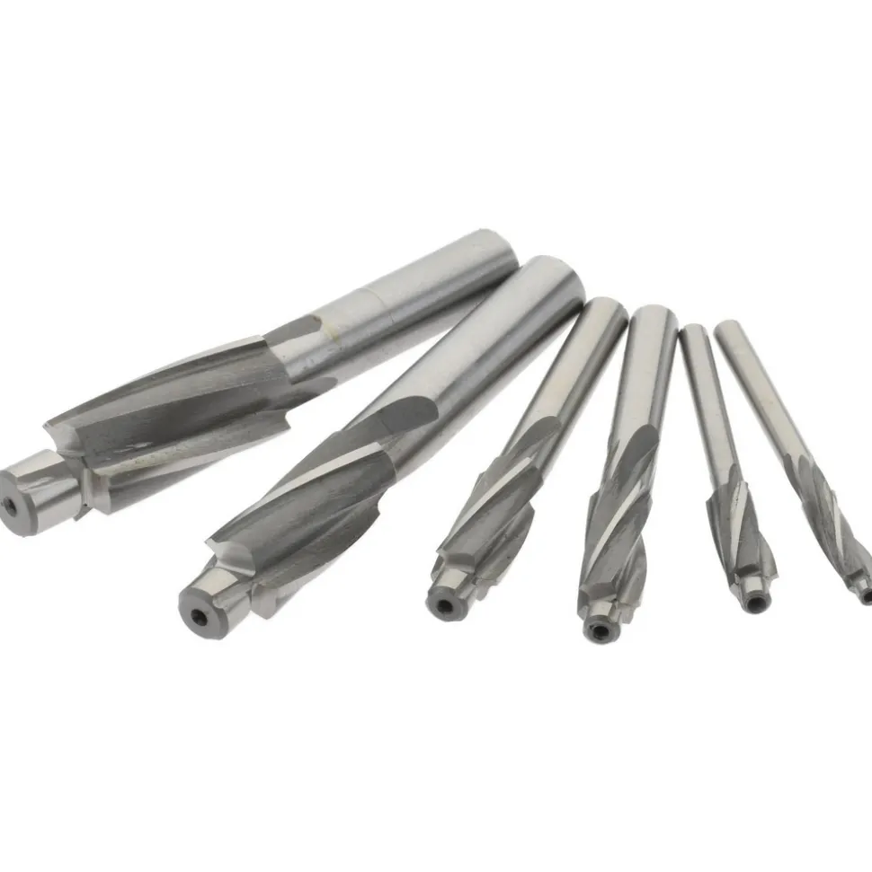3mm to 10mm Socket-Head Cap Screw Compatible, High Speed Steel, Solid Pilot Counterbore Set