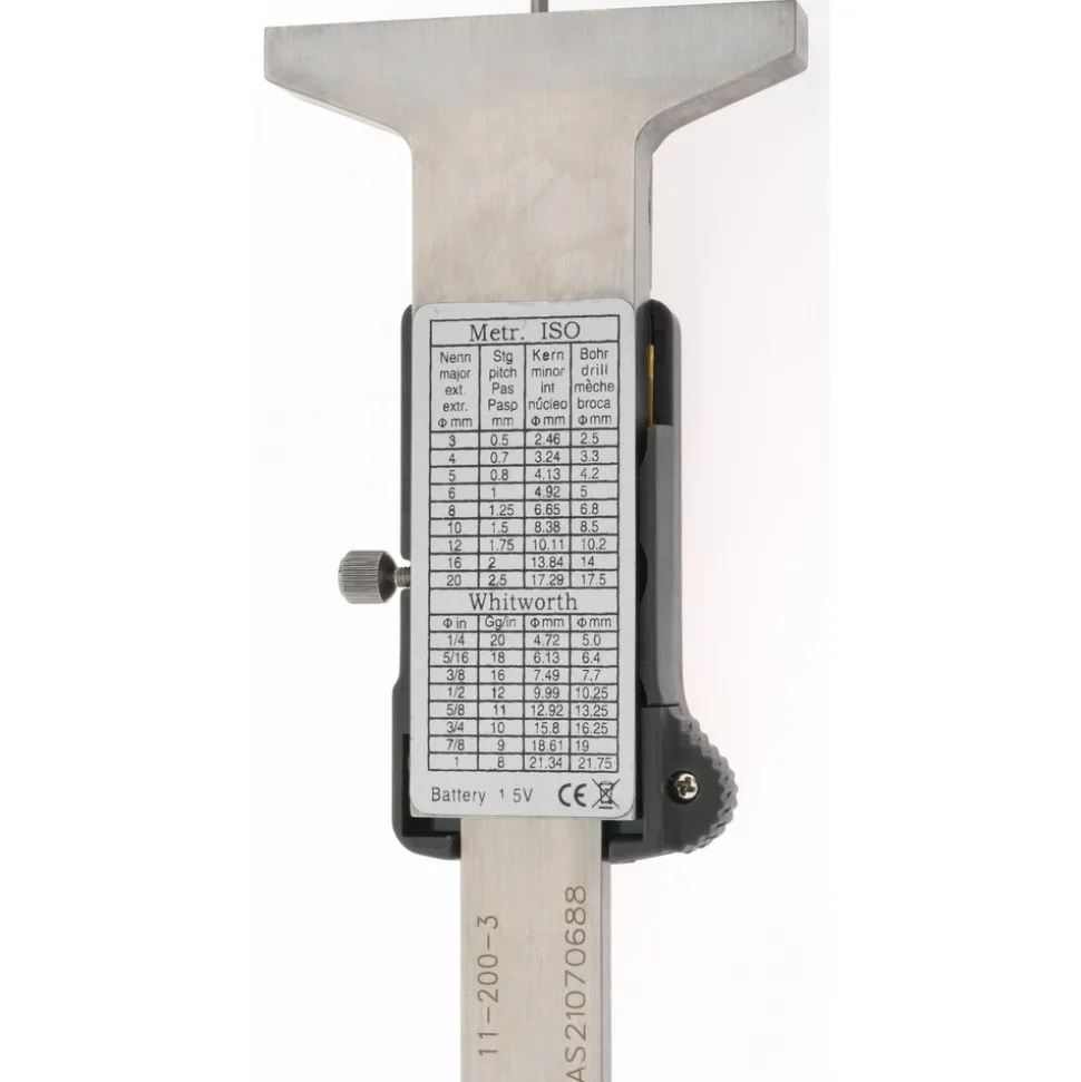 0mm to 30mm Steel Electronic Depth Gage