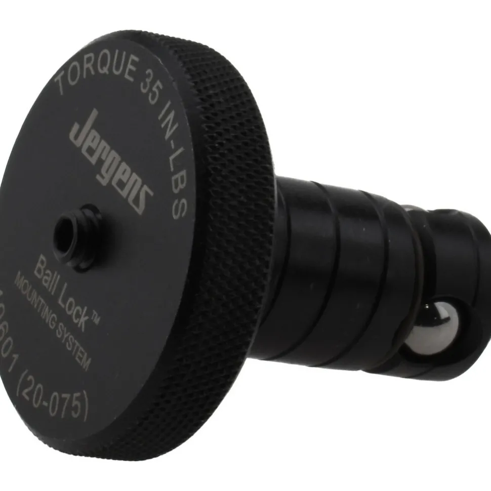Modular Fixturing Shank: Ball Lock, 20 mm Shank Dia, Steel