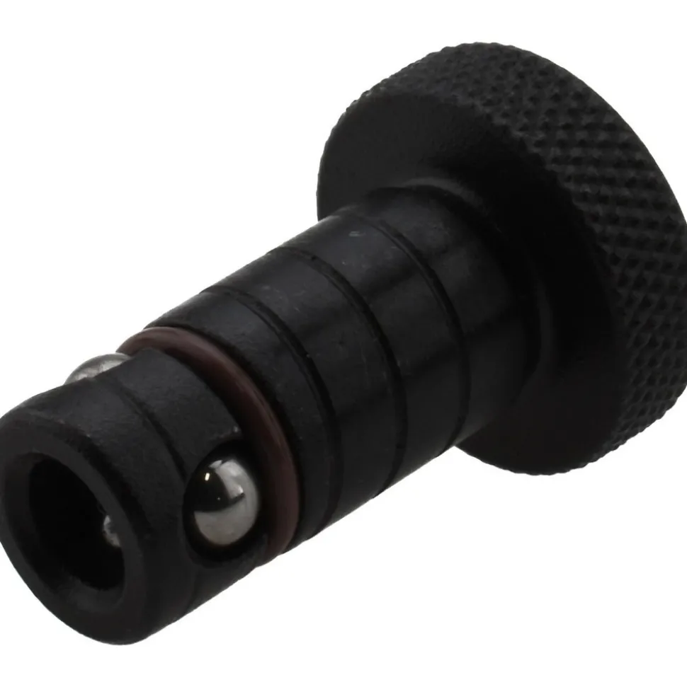 Modular Fixturing Shank: Ball Lock, 13 mm Shank Dia, Steel