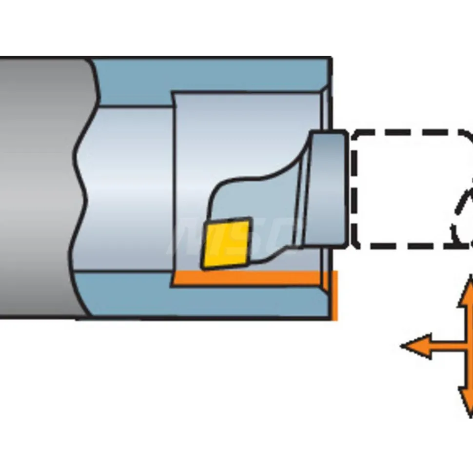 Modular Turning & Profiling Head: 38.00 mm, Internal, Right Hand