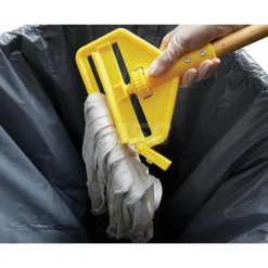 Mop Handle: 60" Long, Quick-Connect