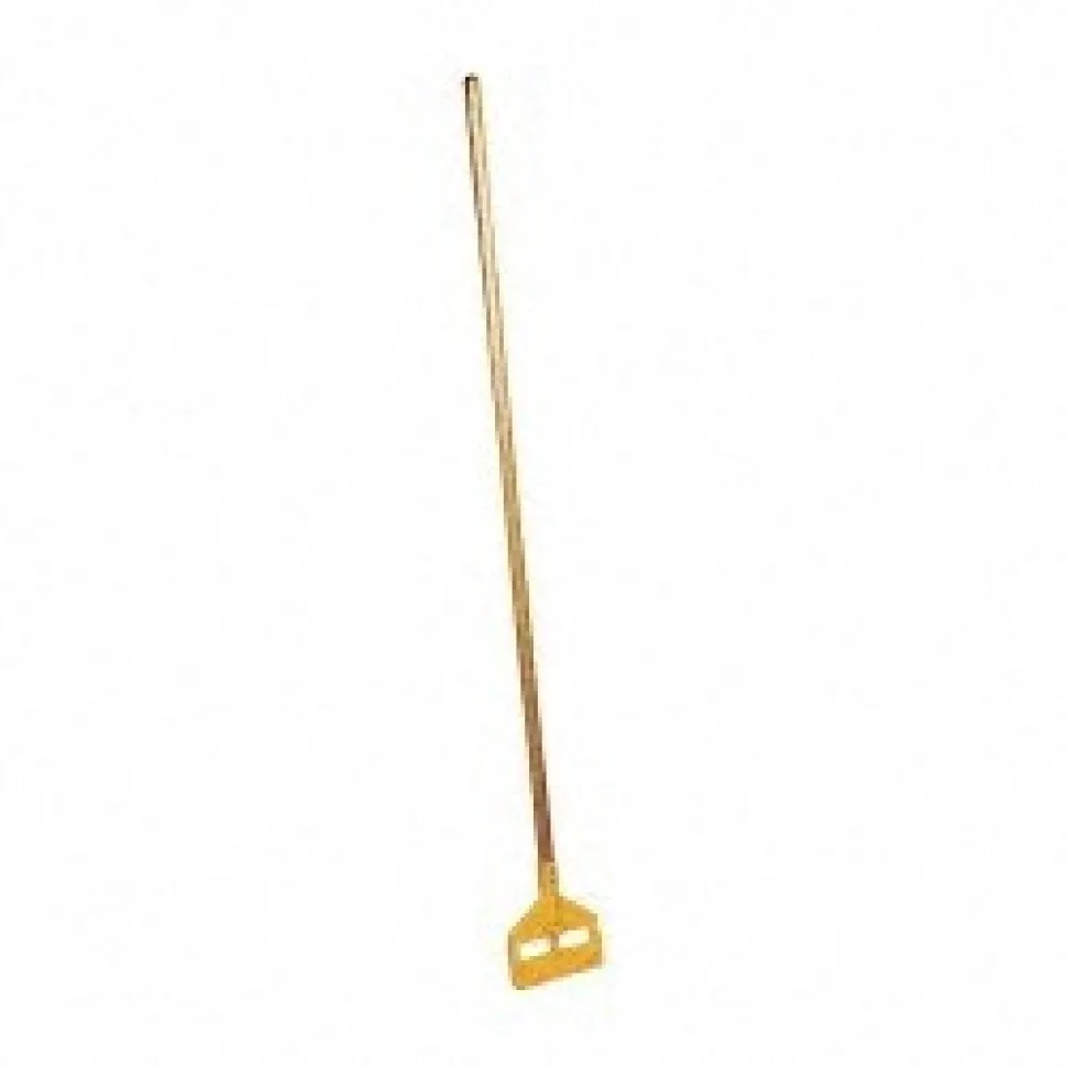 Mop Handle: 60" Long, Quick-Connect