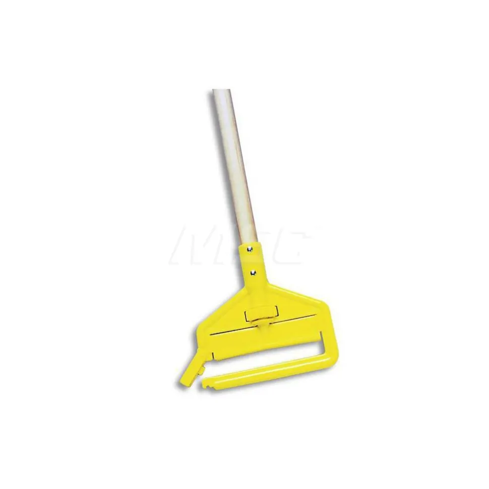 Mop Handle: 60" Long, Quick-Connect