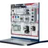 Motion Control & Power Transmission Training Systems: Type: PLC; Includes: Ice Cube Control Relays, Wye Wound 3-Phase Induction Motor, Three Phase Motor, Student Workbook with Labs (PDF), Classroom Hand-Outs, Rheostat Control (0-10V & 5-20MA), Industrial Stop-Start Controls, Industrial Panel Indication, Selector Switches, Instructor's Workbook (PDF)