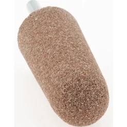 Mounted Point: 2-3/4" Thick, 1/4" Shank Dia, A3, 60 Grit, Medium