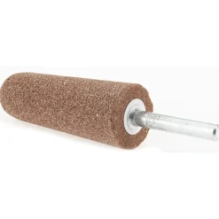 Mounted Point: 2-3/4" Thick, 1/4" Shank Dia, A3, 60 Grit, Medium