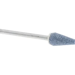 Mounted Point: 5/8" Thick, 1/8" Shank Dia, B53, 60 Grit, Medium