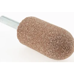 Mounted Point: 2" Thick, 1/4" Shank Dia, A11, 60 Grit, Medium