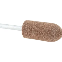 Mounted Point: 2" Thick, 1/4" Shank Dia, A11, 60 Grit, Medium