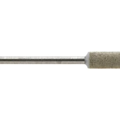 Mounted Point: 1/2" Thick, 1/8" Shank Dia, W163, 80 Grit, Medium