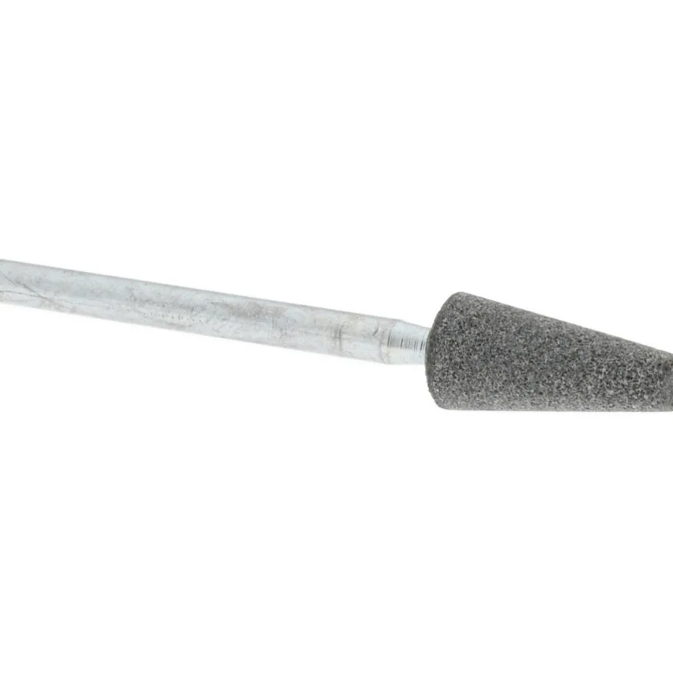 Mounted Point: 5/8" Thick, 1/8" Shank Dia, B53, 120 Grit, Fine