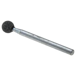 Mounted Point: 1/4" Thick, 1/8" Shank Dia, B125, Medium