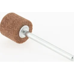 Mounted Point: 1/2" Thick, 1/8" Shank Dia, W185, 60 Grit, Medium