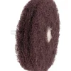 Mounted Scrubber Buffing Wheel: 4" Dia, 1/4" Shank Dia