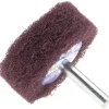 Mounted Scrubber Buffing Wheel: 2" Dia, 1/4" Shank Dia