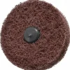 Mounted Scrubber Buffing Wheel: 3" Dia, 1/4" Shank Dia
