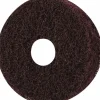 Mounted Scrubber Buffing Wheel: 3" Dia, 1/4" Shank Dia