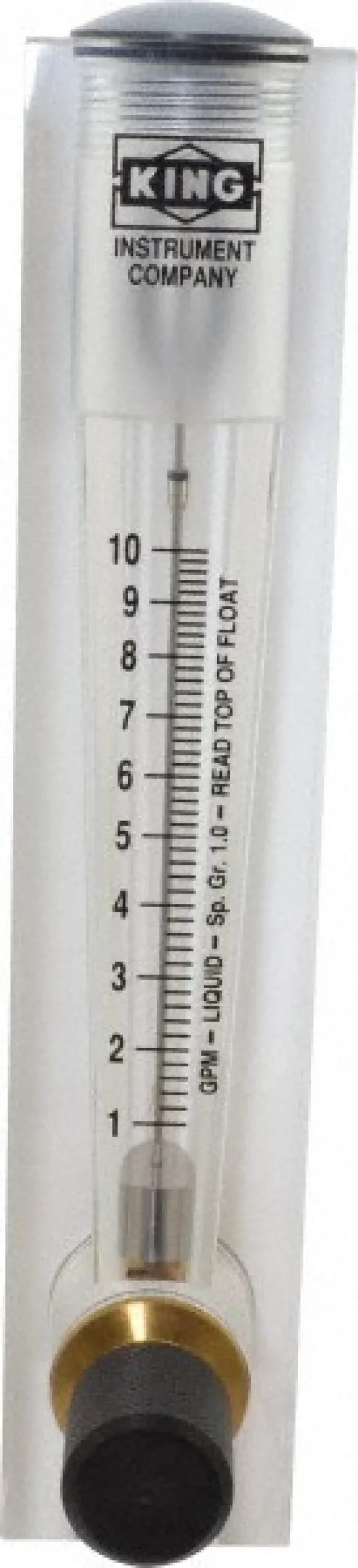 1" M Port Block Style Panel Mount Flowmeter