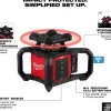M18™ Red Exterior Rotary Laser Level Kit with Receiver, Tripod, & Grade Rod