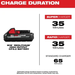 M18™ REDLITHIUM™ HIGH OUTPUT™ CP3.0 Battery, 2-Pack